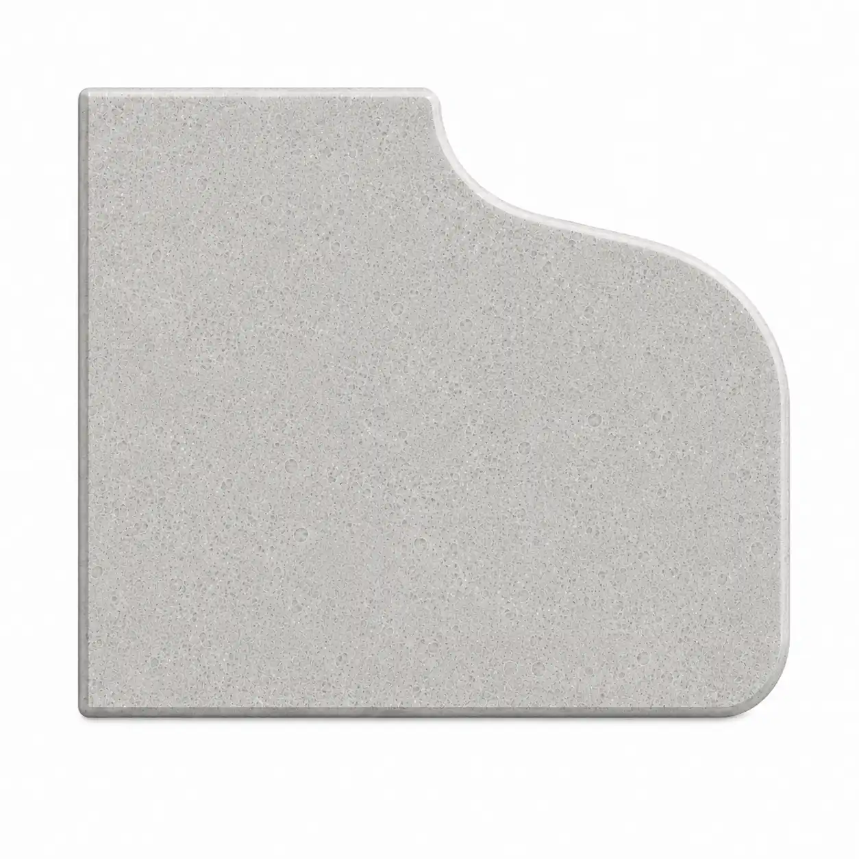 Ogee countertop edge profile sample — S-curve ornate stone edge