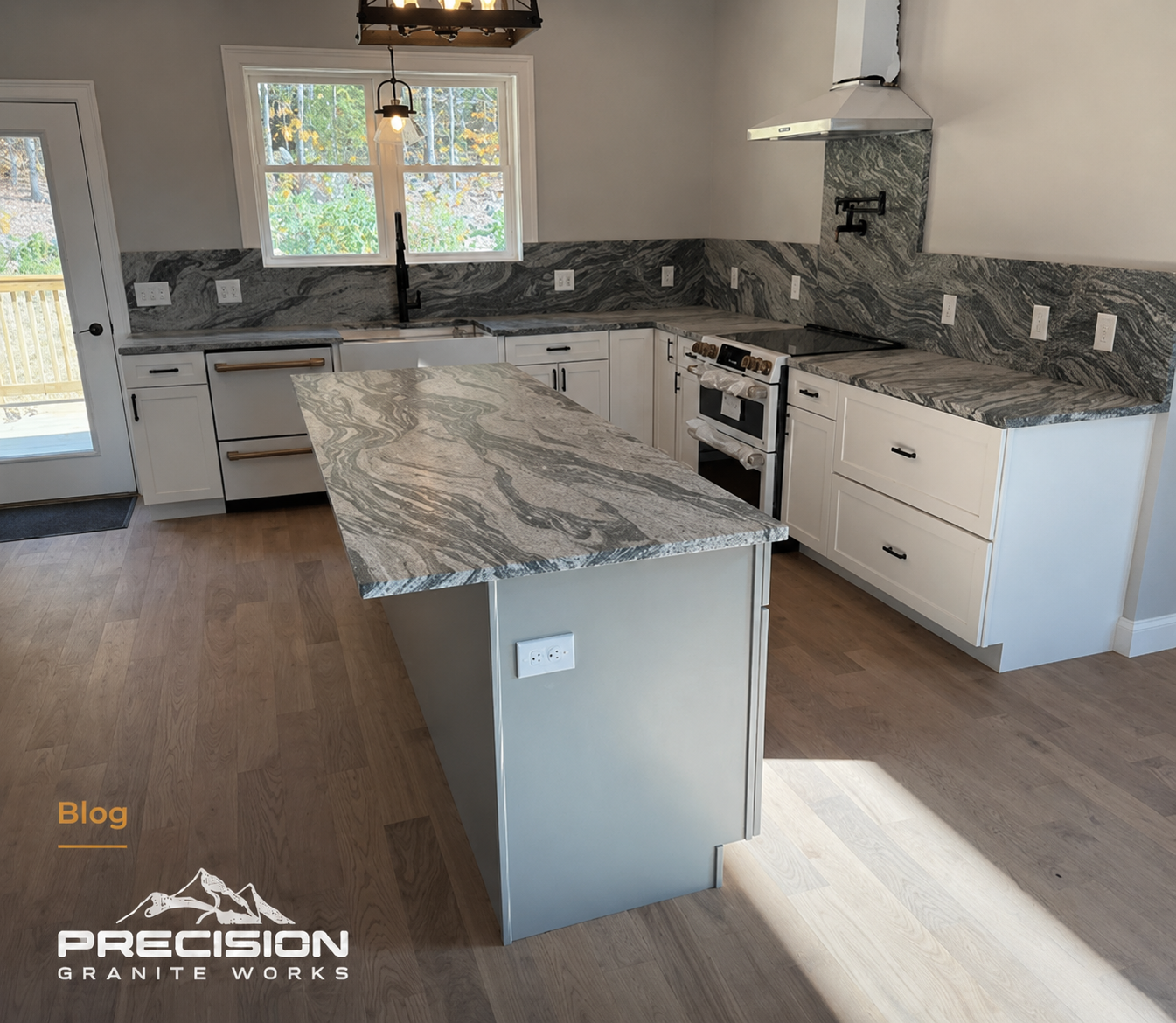 Full-Height Stone Backsplashes: A Beautiful Alternative to Tile
