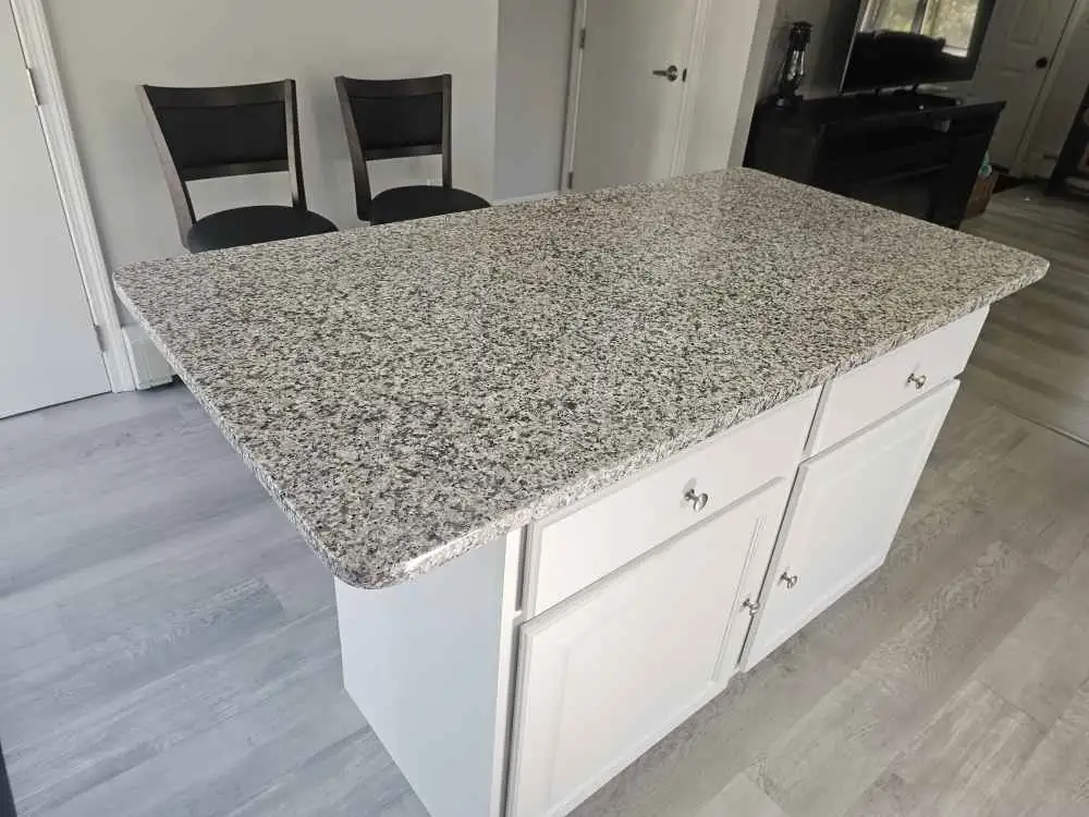 White Kitchen Remodel in Manchester, NH by Precision Granite Works — Project 2 project photo