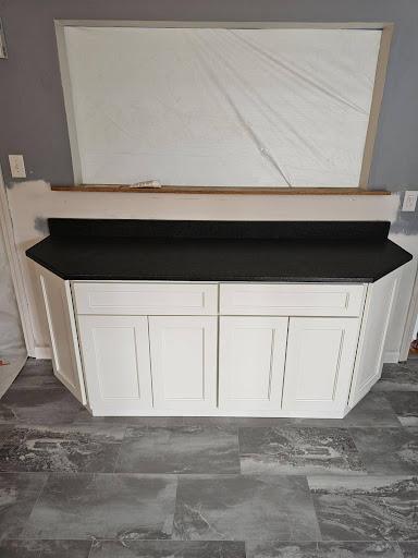Home Office Countertop Installation